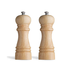 Amefa - Classic Pepper and Salt Mill Set 15 cm - Wood Amefa - Classic Peper en Zoutmolenset 15 cm - Hout Peper en Zoutmolen Amefa