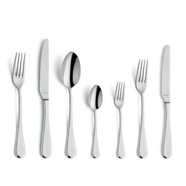 Amefa - Drift 84-piece Cutlery Set 12 People - Silver Amefa - Drift 8050 84-pc Cutlery set in wooden canteen Amefa