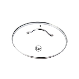 Cook & Pan - Glass lid 20 cm By C&P - Glazen deksel 20 cm Pannendeksel By C&P