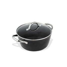 Cook & Pan - Poêle Signature 20 cm avec couvercle en verre Bezig met laden...