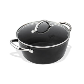 Cook & Pan - Poêle Signature 24 cm avec couvercle en verre Bezig met laden...