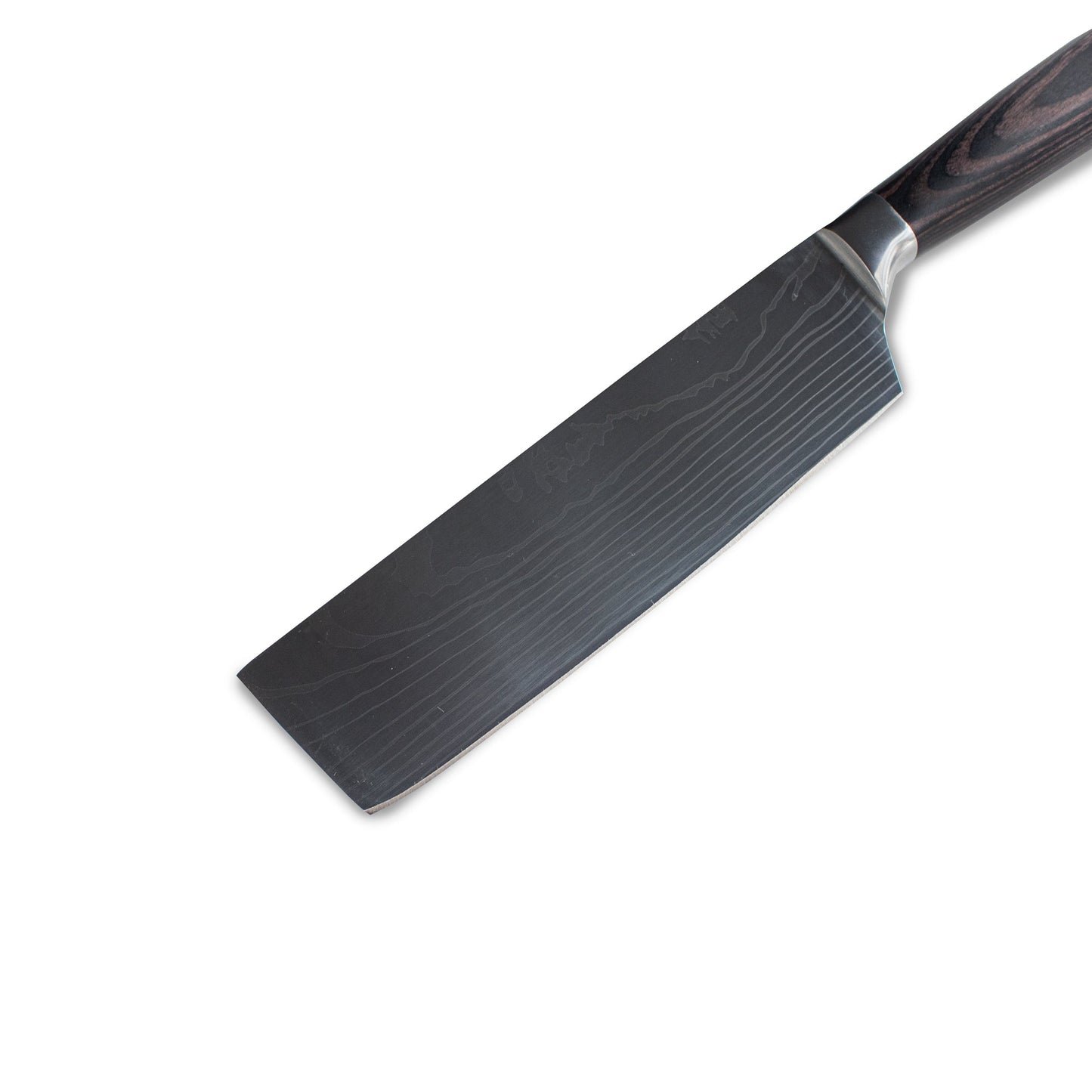 Japanse Damascus Print Series - Nakiri mes Keukenmessen Shinrai Japan