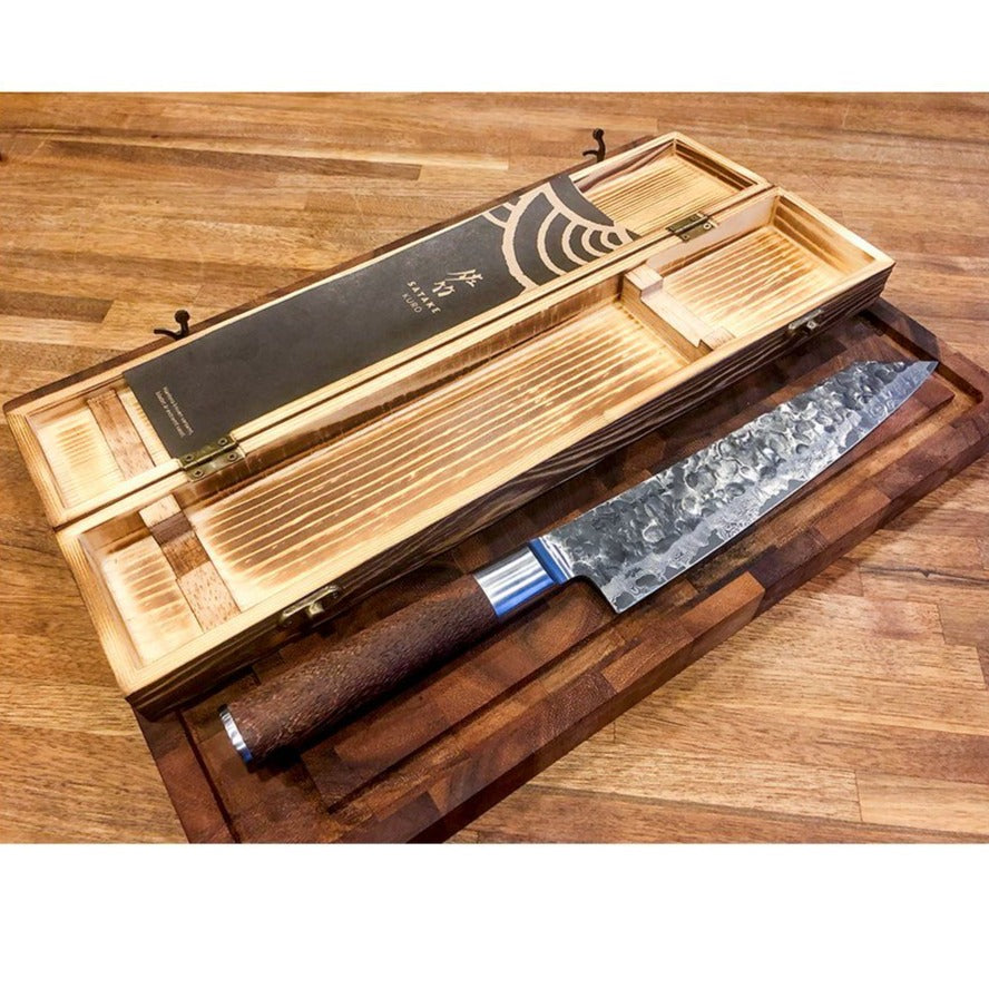Kuro - Japanse Kiritsuke 23 cm Satake