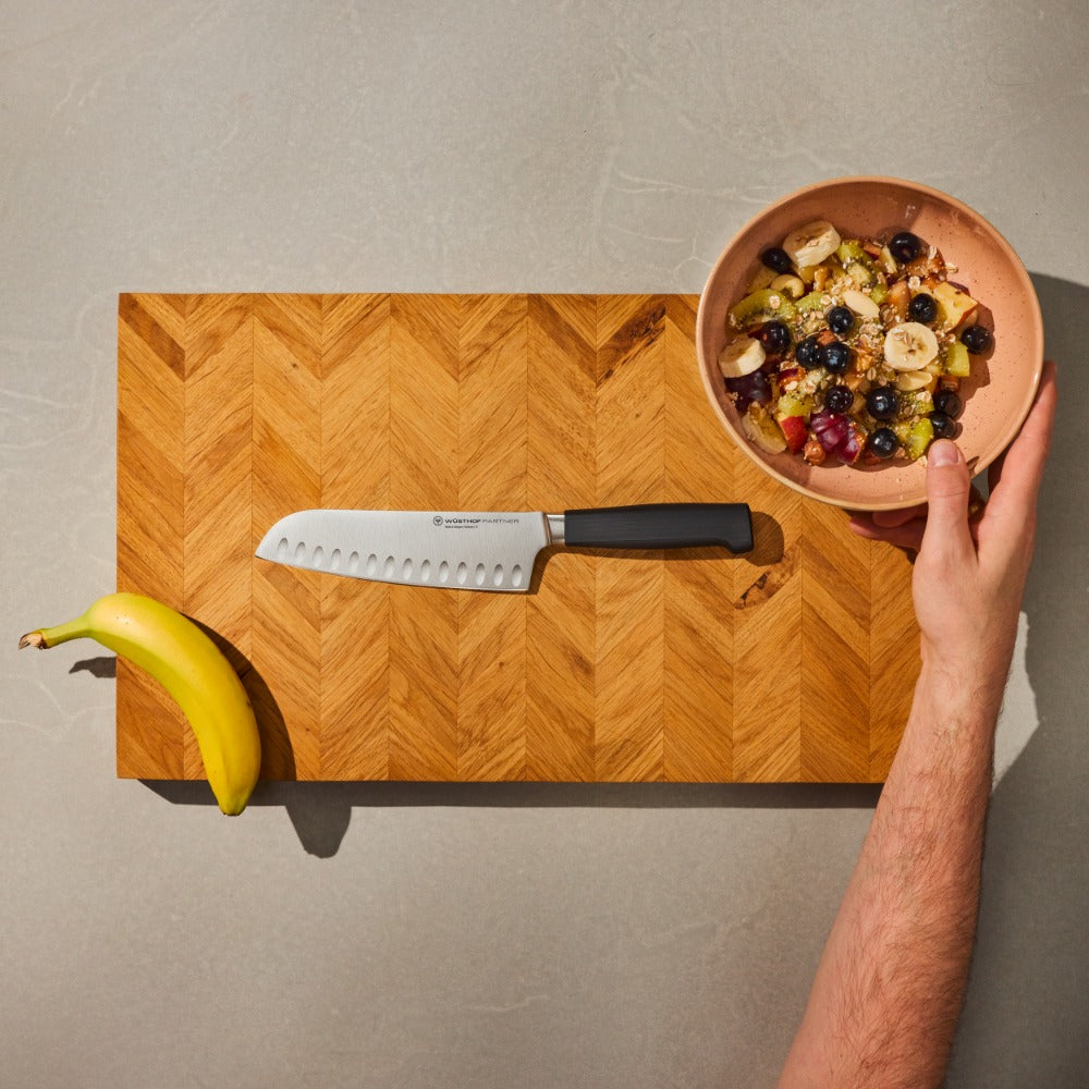 Wüsthof - Partner Santoku half-block, with hollow edge, 17 cm