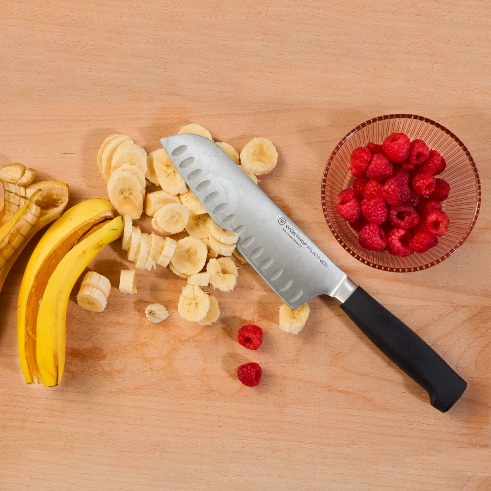 Wüsthof - Partner Santoku half-block, with hollow edge, 17 cm