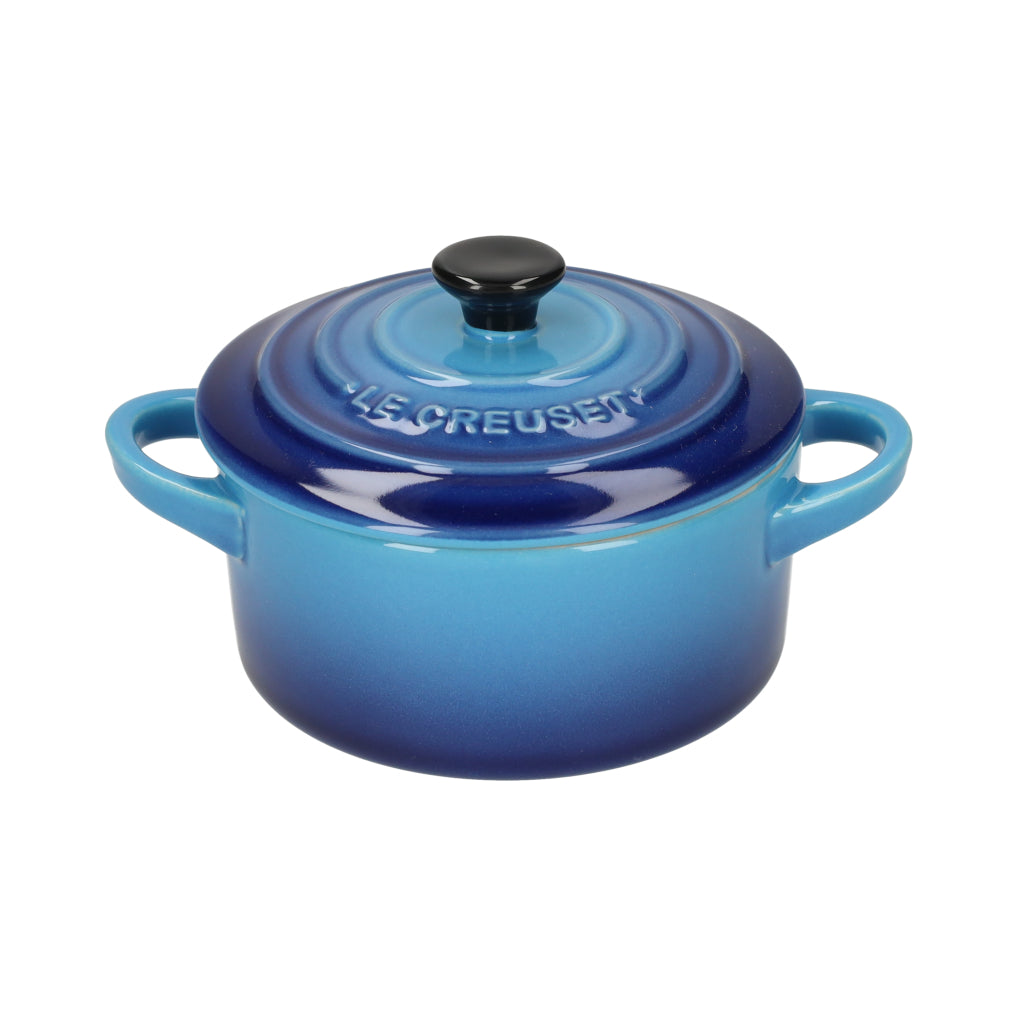 Le Creuset - Mini Roasting/ Stew Pan Azure 10cm 0.2l