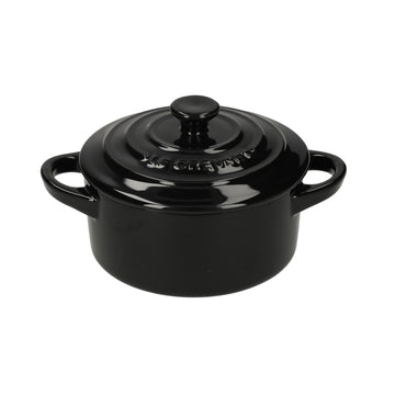 Le Creuset - Mini Roasting/ Stew Pan Ebony Black 10cm 0.2l