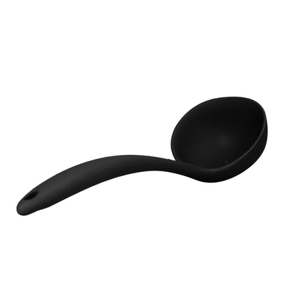 Outils2Cook - Cuillère à Soupe en Silicone Poivre Noir