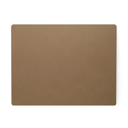 Lind DNA - Tablemat Square L Nupo Clay Brown