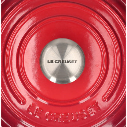 LeCreuset - Rôti- / Faitout Signature rond Rouge cerise 24cm 4,2l