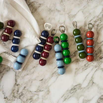 Addison Ross - Bobbin Bottle Opener - Pale Denim & Navy