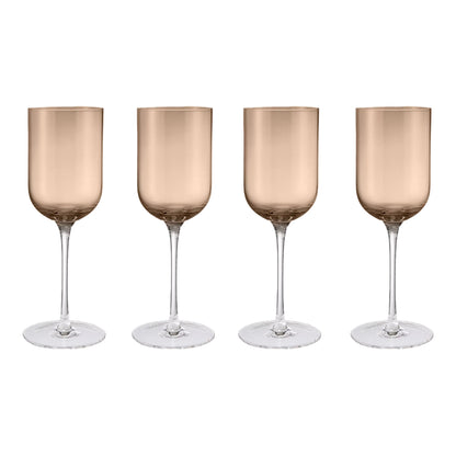 Blomus - FUUMI Witte Wijnglazen Coffee 310 ml (set van 4)
