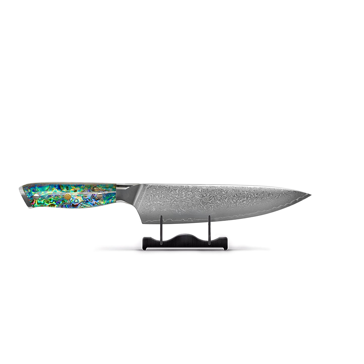 Shinrai Knives - Mother of Pearl Jewels Damascus Chef's Knife 20 cm