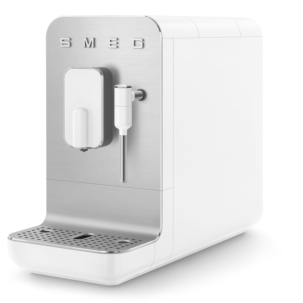 Smeg - Machine à expresso | Blanc mat | Contemporain | Machine à café automatique