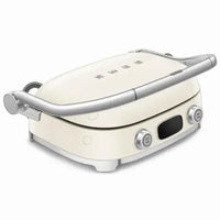 Smeg - Multifunctionele Grill  | Crème | Jaren 50 | Contactgrill