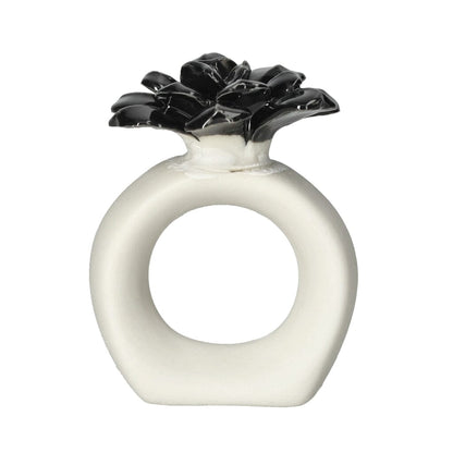 BYON - Servetring Water Lily - Zwart Servetringen BYON 