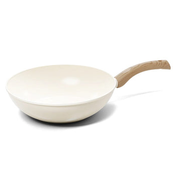 Poêle wok Cook &amp; Pan - Go Ivory 30 cm