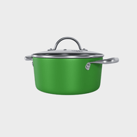 Cook & Pan - Honey Go Green Kookpot 24 cm met glazen deksel Cook & Pan 