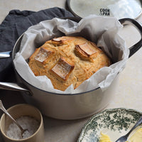 Cook & Pan - Honey Go Ivory Pannenset 9-delig Pannenset Cook & Pan 