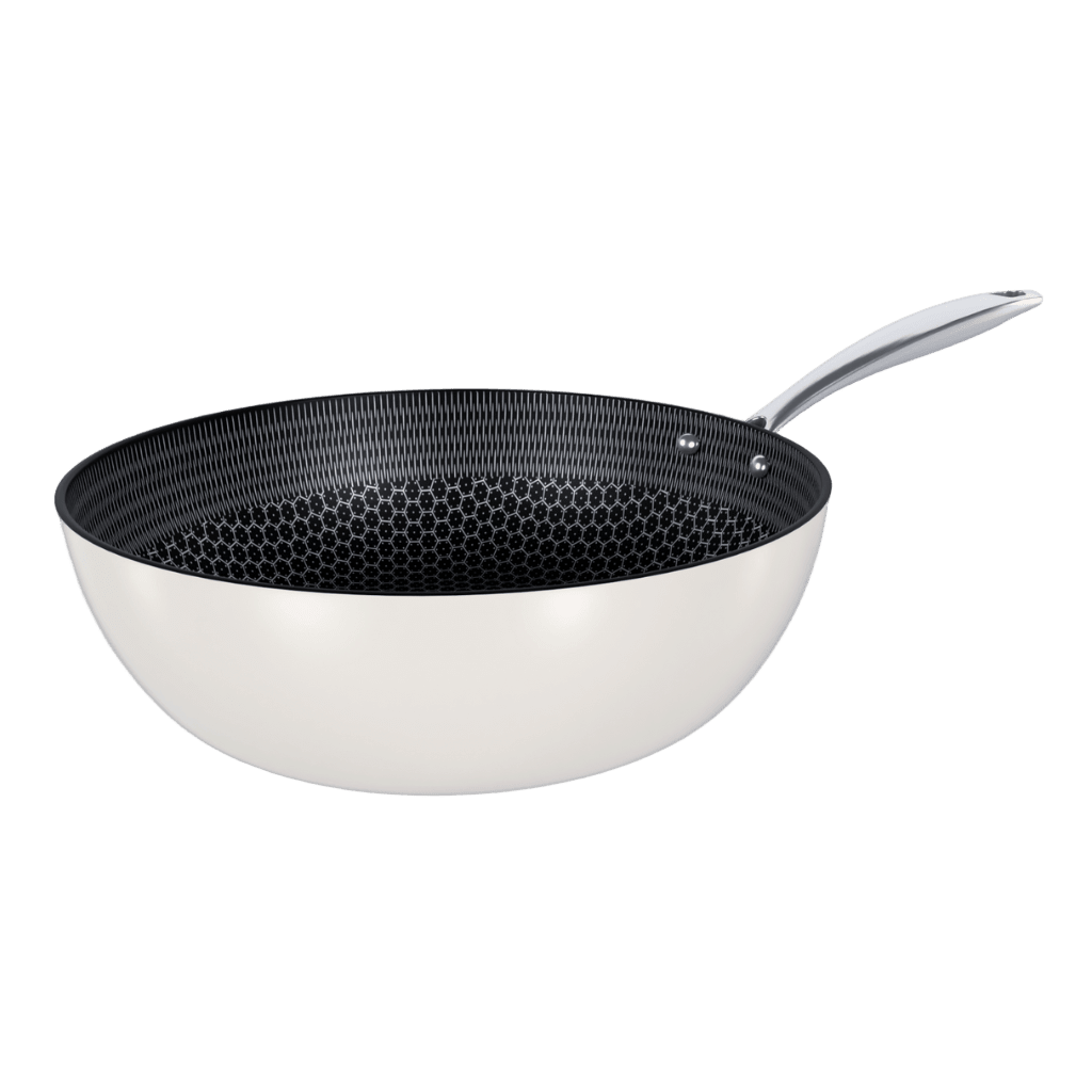 Cook & Pan - Honey Go Ivory Wokpan 30 cm Cook & Pan 