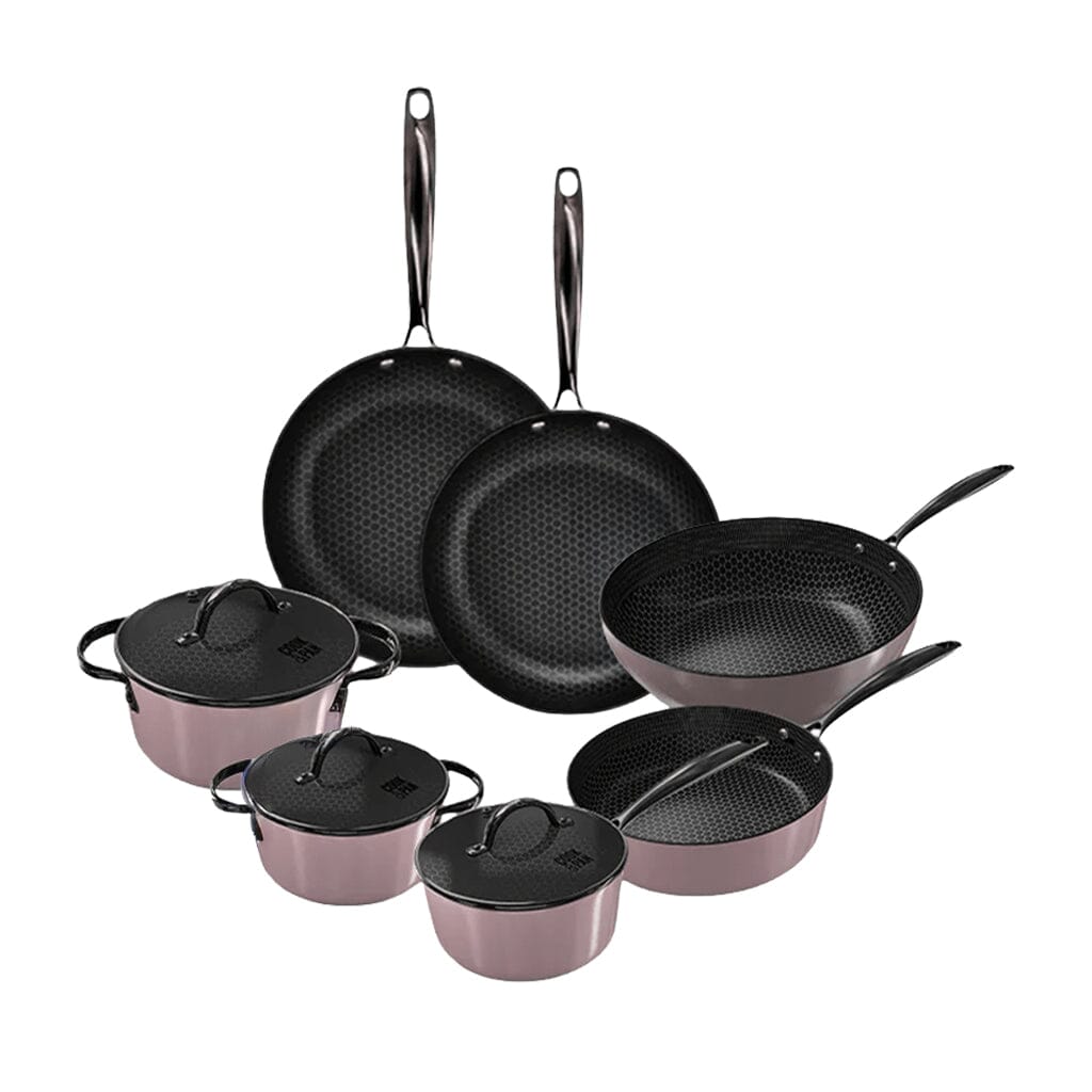 Cook & Pan - Honey Taupe of Mind Pannenset 7-delig Pannenset Cook & Pan 