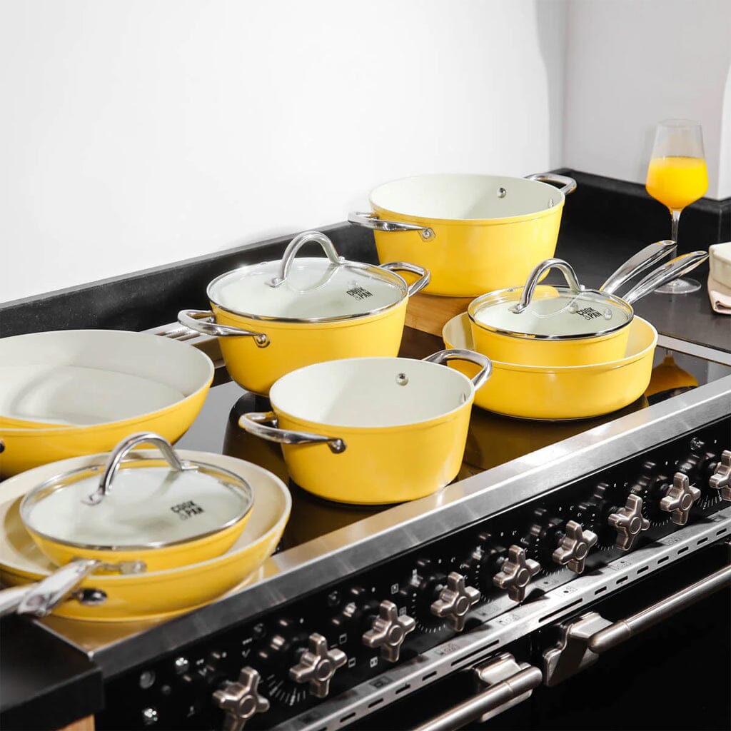 Cook & Pan - Sunny Side Pannenset 9-delig Pannenset Cook & Pan 