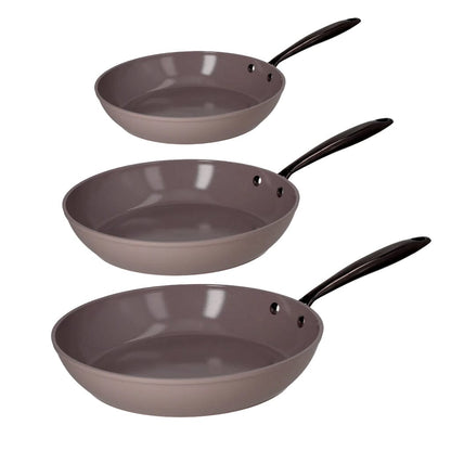 Cook & Pan - Taupe of Mind Koekenpannenset 3-delig Pannenset Cook & Pan 