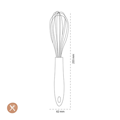 Outils2Cook - Fouet Silicone Vert Sauge