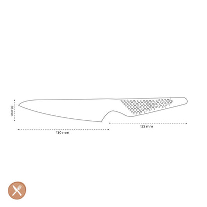 Global - Gs3 Vleesmes 13 cm Vleesmes Global 