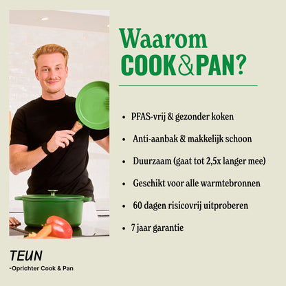 Cook & Pan - Taupe of Mind Sauté Pan 28 cm