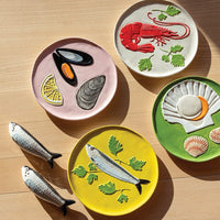 &Klevering - Bord de la mer set van 4 Borden &Klevering 