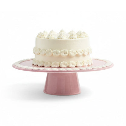 &Klevering - Taartplateau Whip - Roze Taartplateau &Klevering 