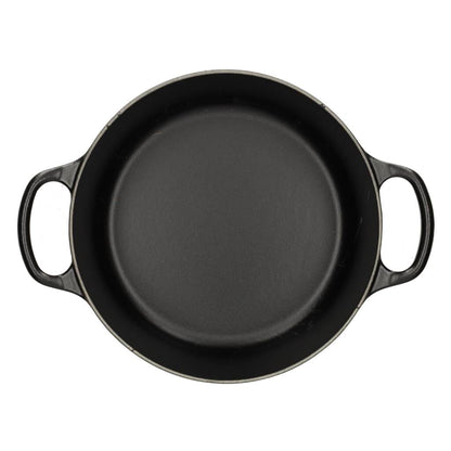 Le Creuset - Braadpan Signature rond Mat Zwart 18cm 1,8l Le Creuset 