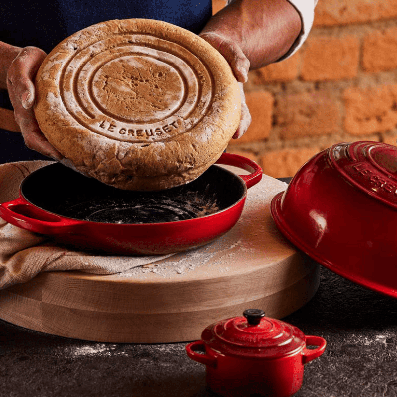 Le Creuset - Broodpan - Kersenrood - 24 cm Braadpan Le Creuset 