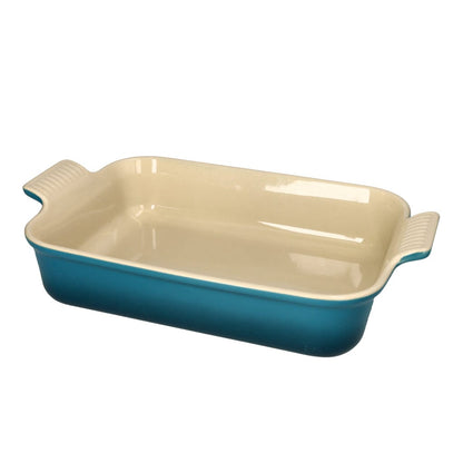 Le Creuset - Ovenschaal rechthoekig Deep Teal 32x24cm 3,1l Ovenschaal Le Creuset 