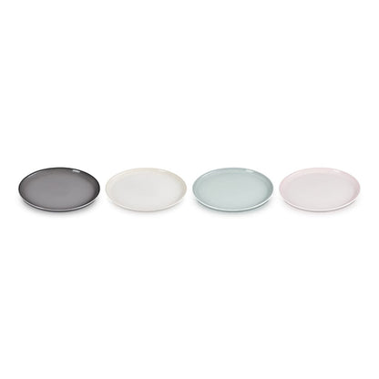 Le Creuset - Set van 4 Ontbijtborden Coupe 22cm Borden Le Creuset 