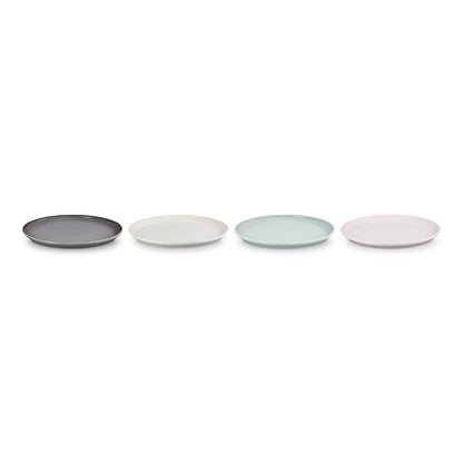 Le Creuset - Set van 4 Ontbijtborden Coupe 22cm Borden Le Creuset 