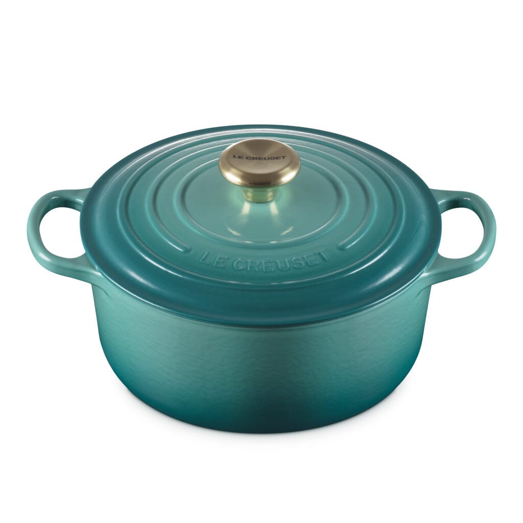 Le Creuset - Signature Braadpan - Bleu Riviera - 24 cm Le Creuset 