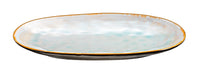 Medard de Noblat - Shadow Aqua Extra Grote Serveerschaal 36 x 22 cm (set van 2) Serveerschaal Medard de Noblat 