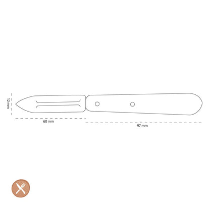 Opinel - Dunschiller N°115, Apple Green Opinel 