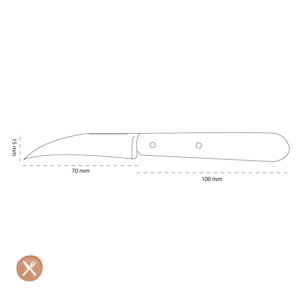 Opinel - Tourneermes N°114, Tangerine Opinel 