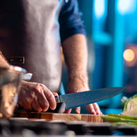 Shinrai Japan - Epoxy Onyx Damascus Koksmes 20 cm Koksmes Shinrai Japan 