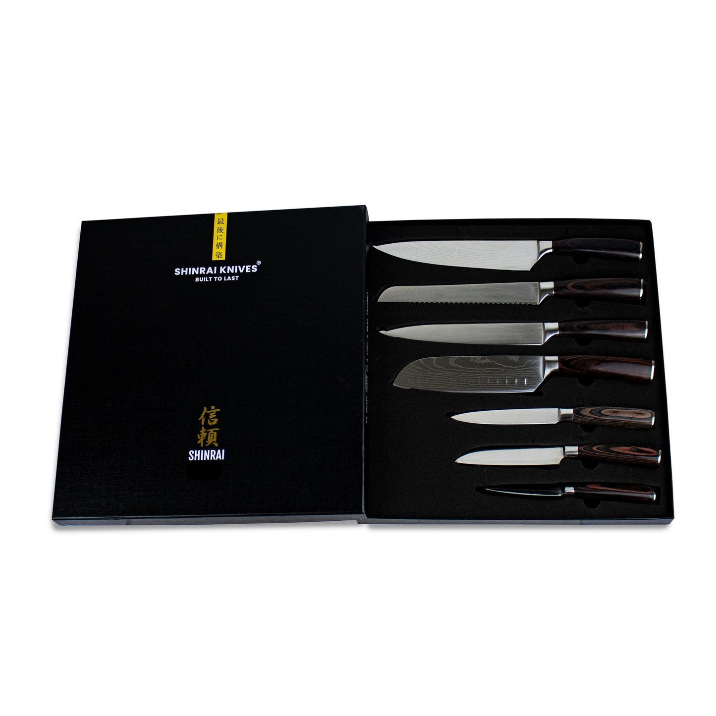 Shinrai Knives - Damascus Print Mega Bundle - All you need
