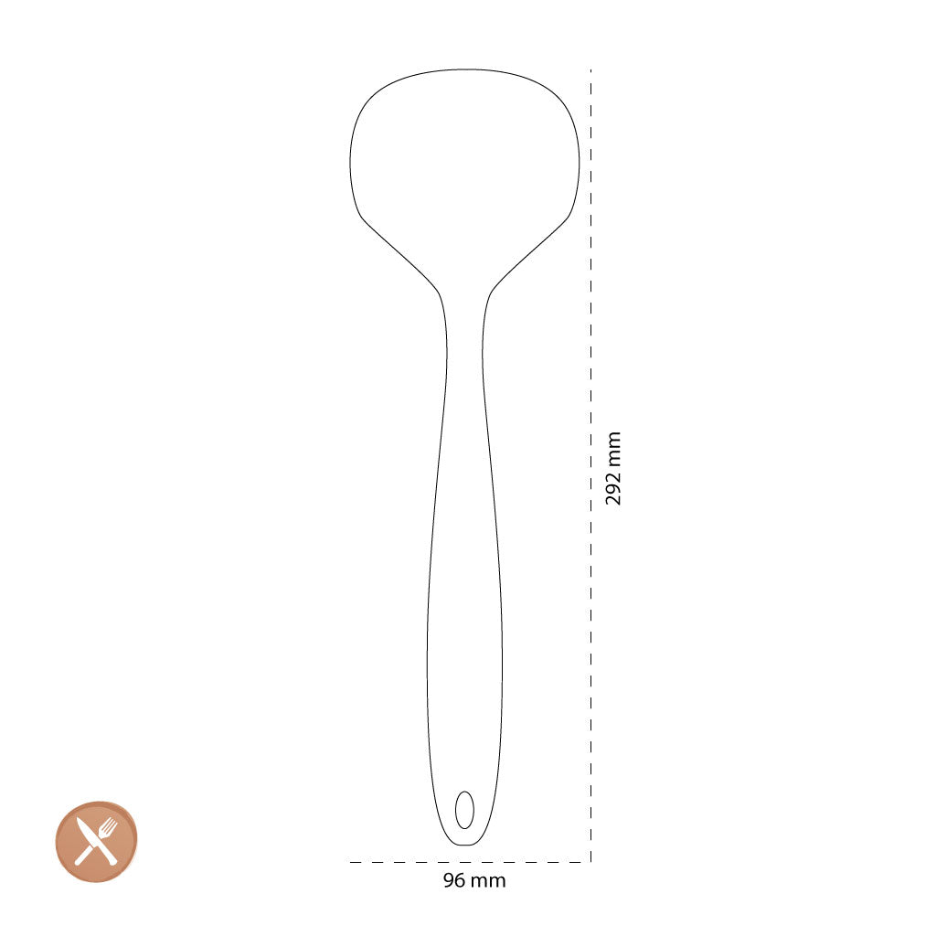 Tools2Cook - Silicone Wok Spoon Sage Green