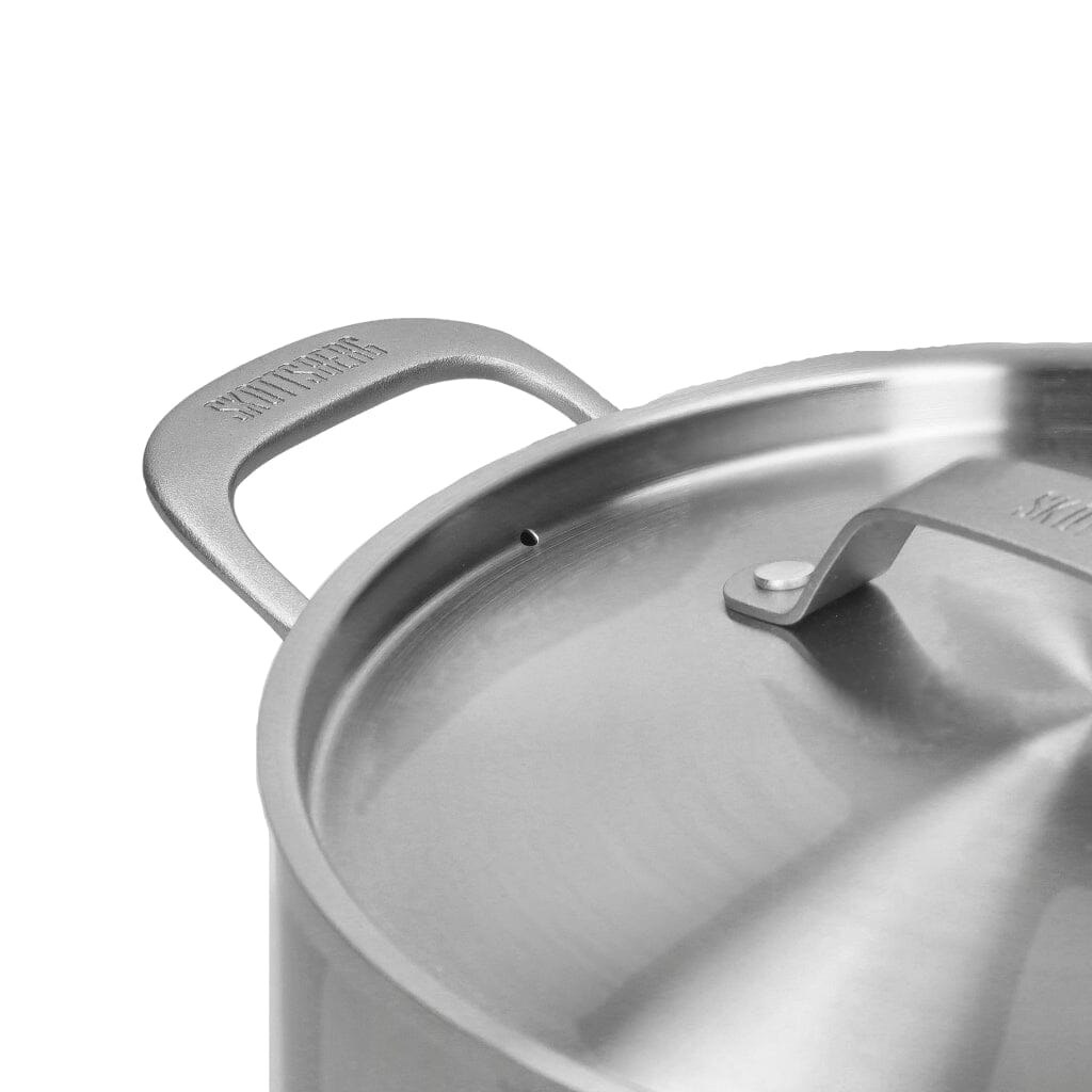 Skottsberg - Stainless Steel Kookpan 24 cm met deksel Kookpan Skottsberg 