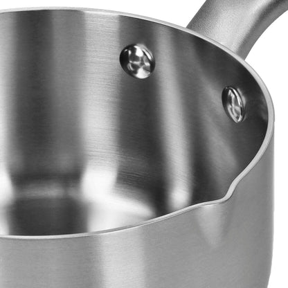 Skottsberg - Stainless Steel Steelpan 16 cm met deksel Steelpan Skottsberg 