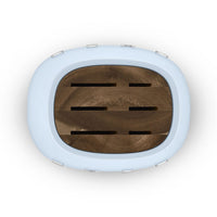 SMEG - Messenblok met 6 messen Pastelblauw Messenset met blok Smeg 