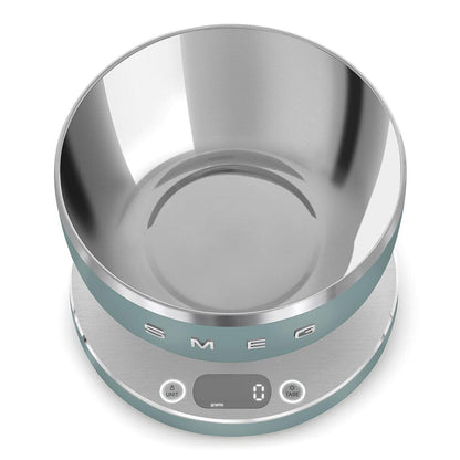 SMEG - Weegschaal Digitaal 5KG Emerald Green Keukenweegschaal Smeg 