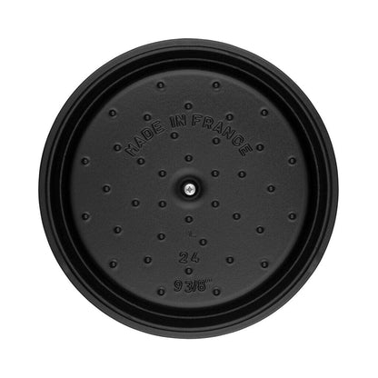 Staub - Lage Cocotte 28 cm Zwart Braadpan Staub 