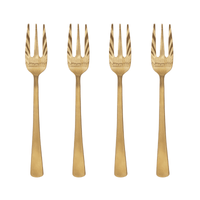 Urban Nature Culture - Gebaksvorkjes - Goud - Set Van 4 Urban Nature Culture 